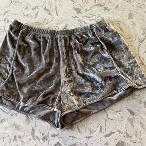 Tart Velvet Charcoal Women's Athletic Shorts